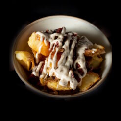 Σπαστες πατατες με τρουφα